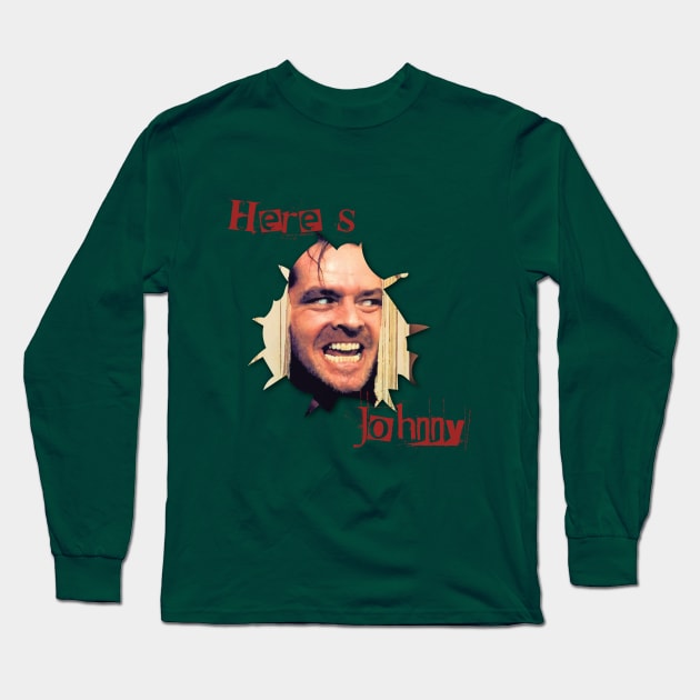 Here's Johnny Long Sleeve T-Shirt by shellysom91